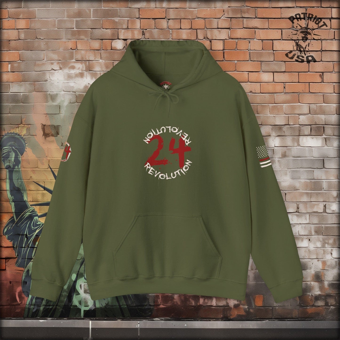 Trump Revolution 24 Hoodie