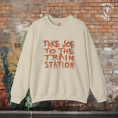 Trump Takes Joe to the "Train Station" Sweatshirt