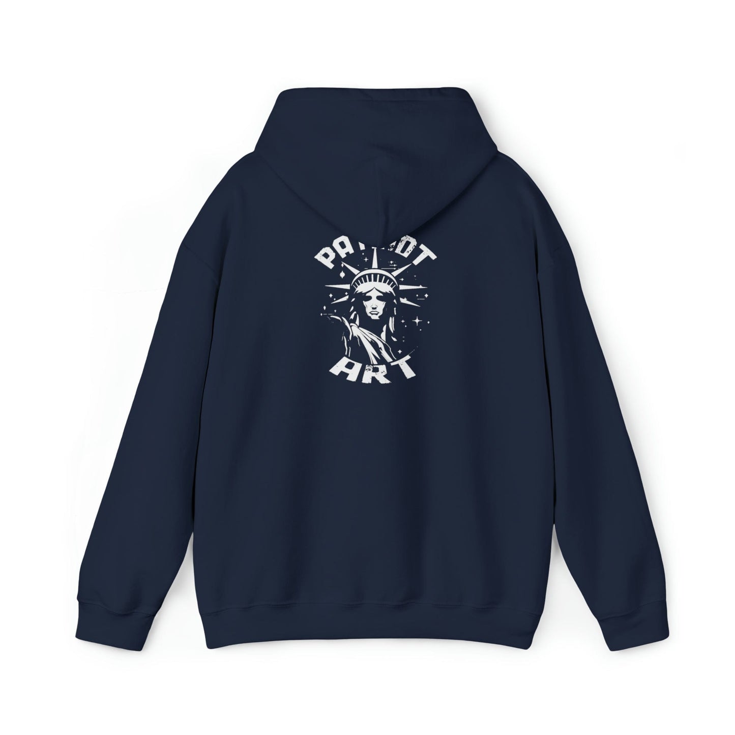 Patriot Art White Logo Hoodie