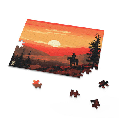 The Lone Ranger Puzzle (120, 252, 500-Piece)