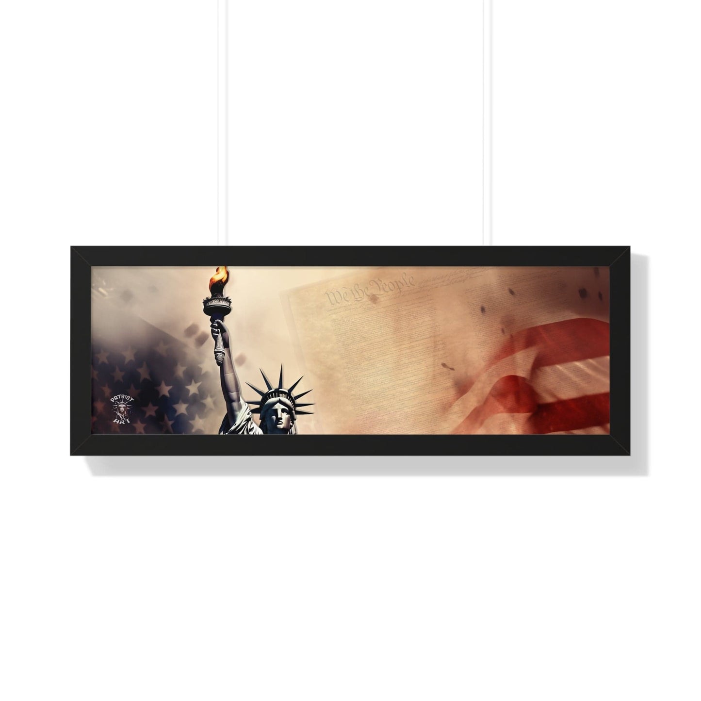 We the People Framed Poster