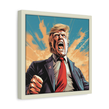 Trump Unleashed Matte Canvas, Stretched, 1.25"