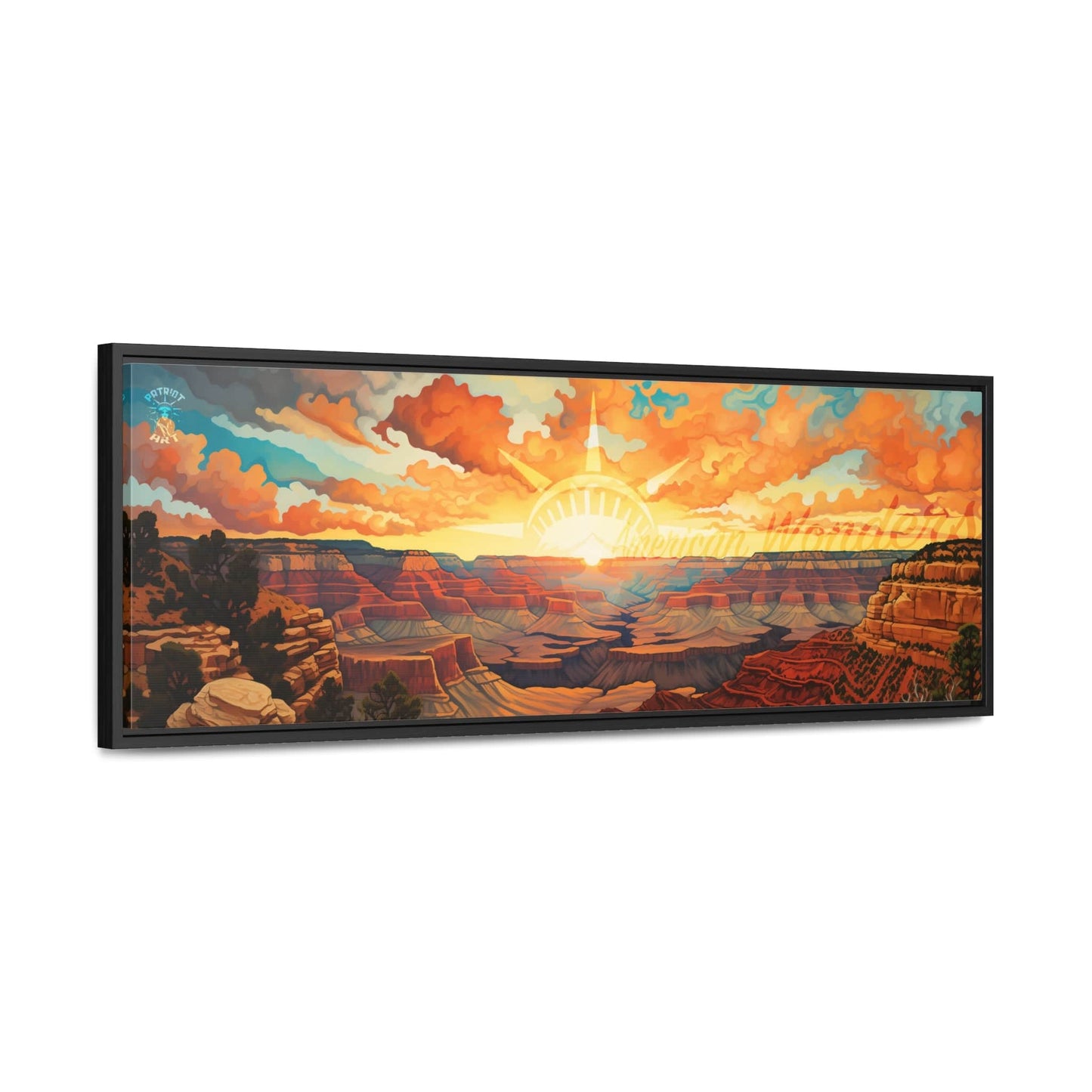 Grand Canyon Framed Gallery Canvas Wraps