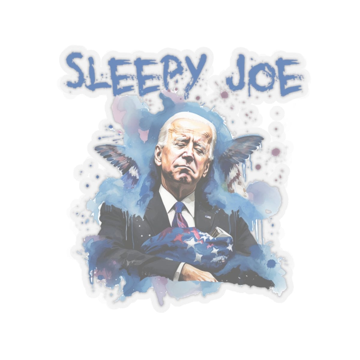 Sleepy Joe Kiss-Cut Stickers