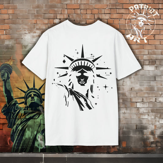 Lady Liberty Simple Logo T-Shirt