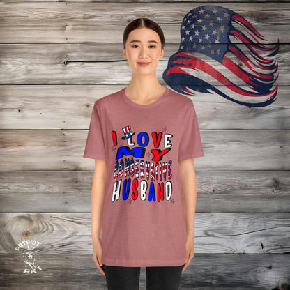 I Love My Conservative Husband T-Shirt