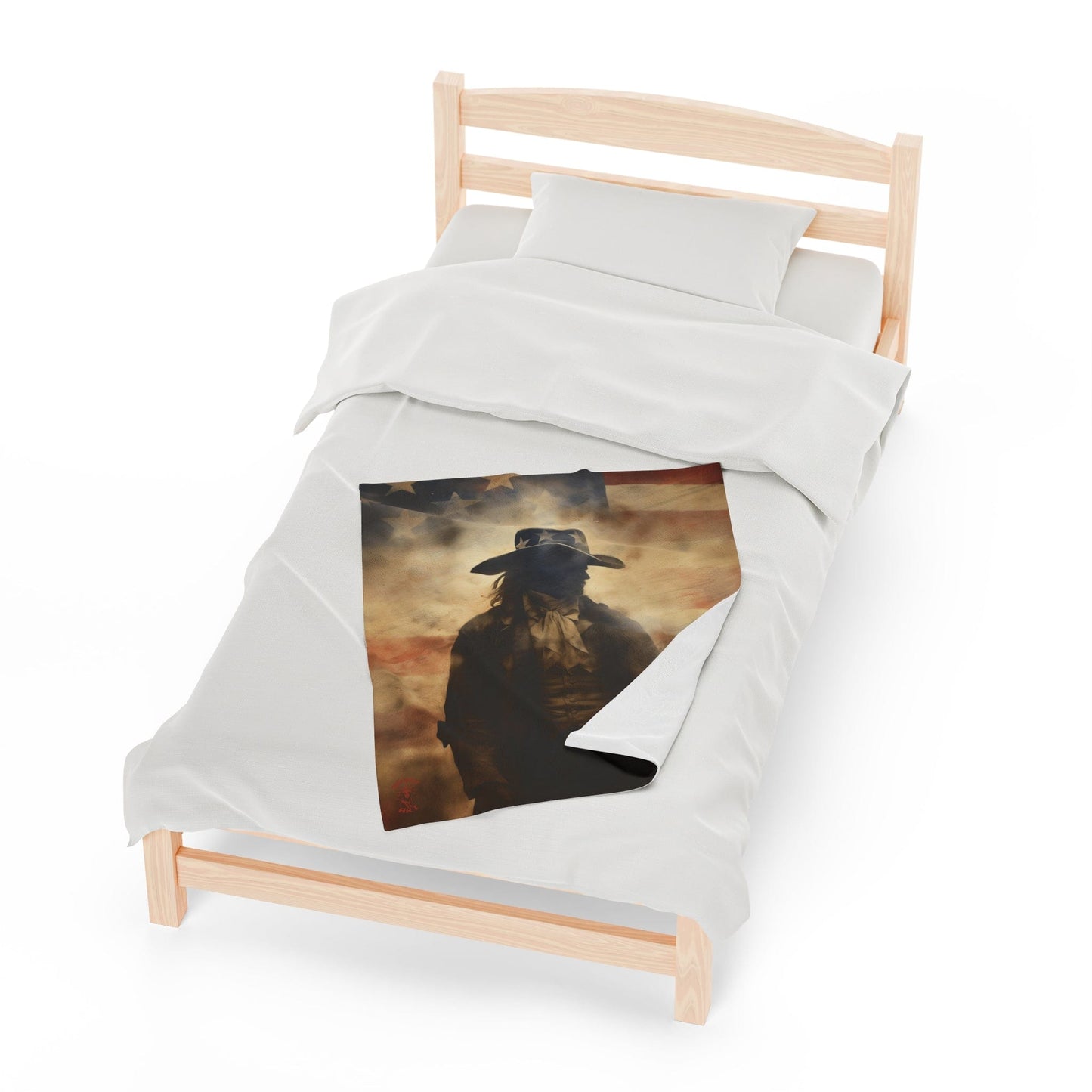 Echoes of Freedom - Velveteen Plush Blanket Various Sizes