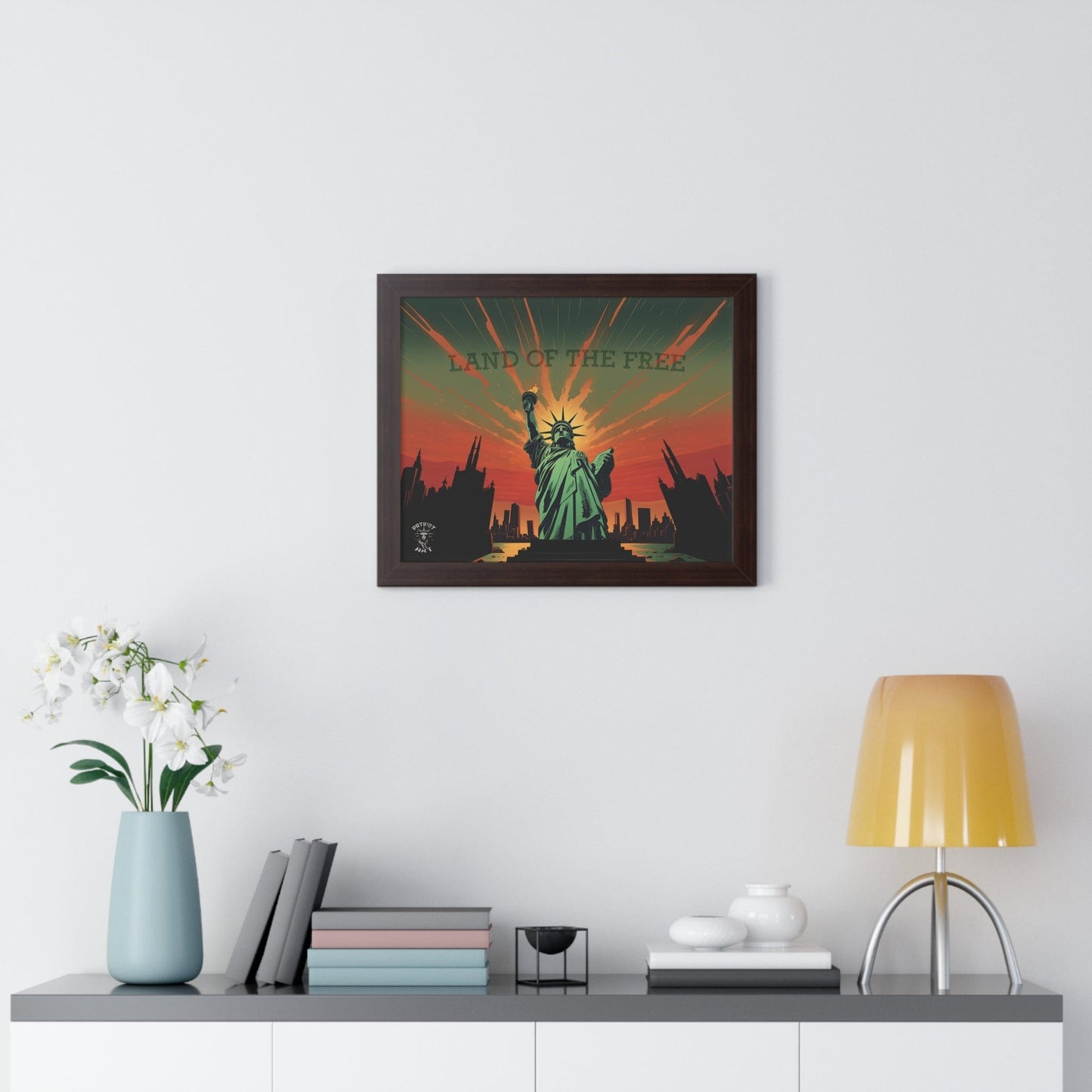 Land of the Free Framed Poster