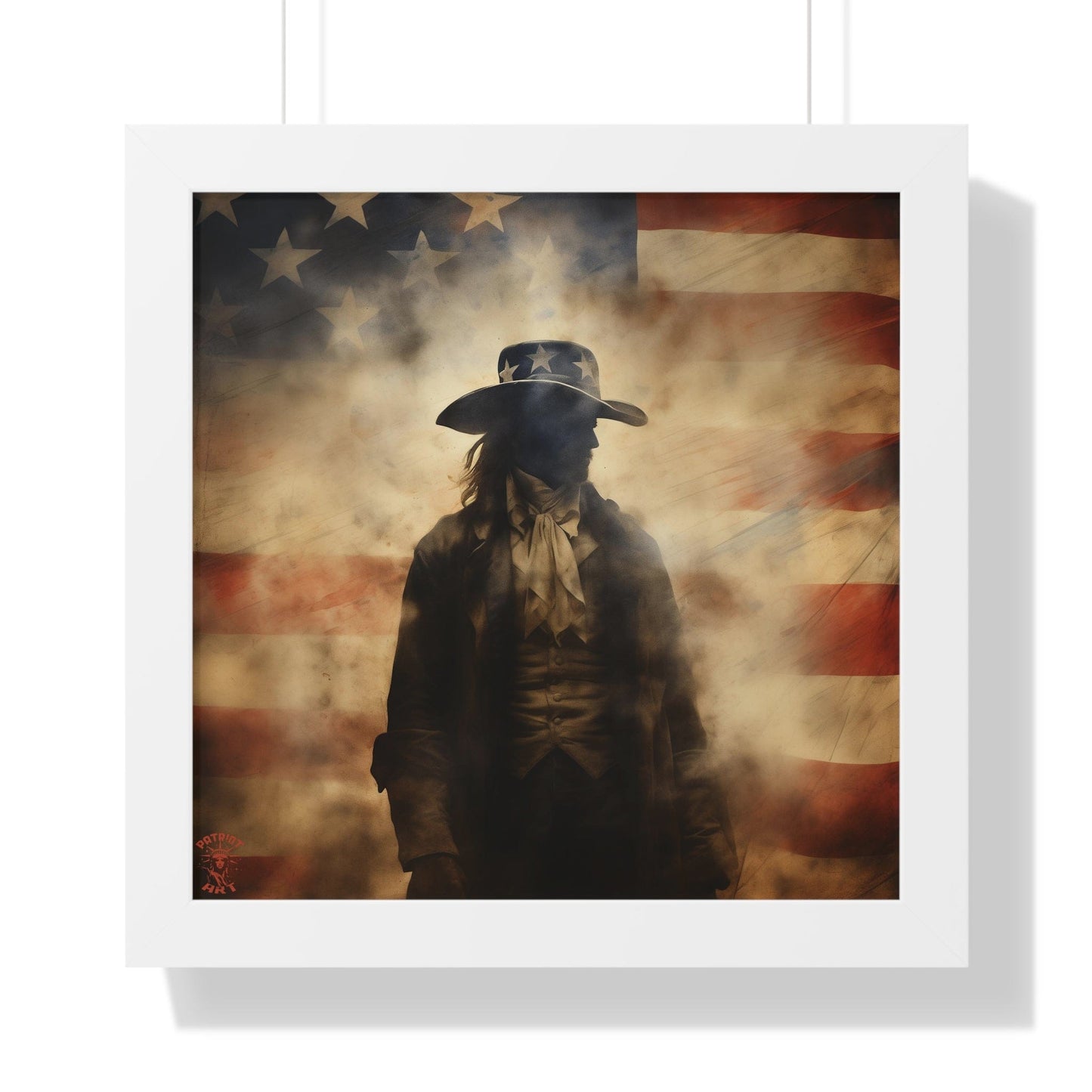 Echoes of Freedom - Framed Horizontal Poster