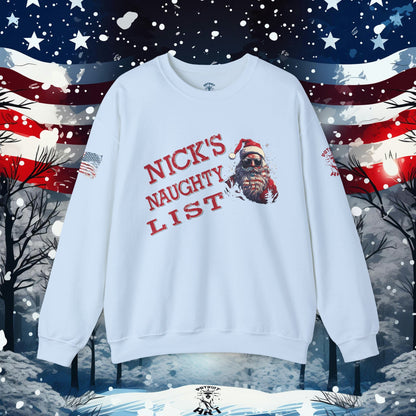 Nick's Naughty List Crewneck Sweatshirt