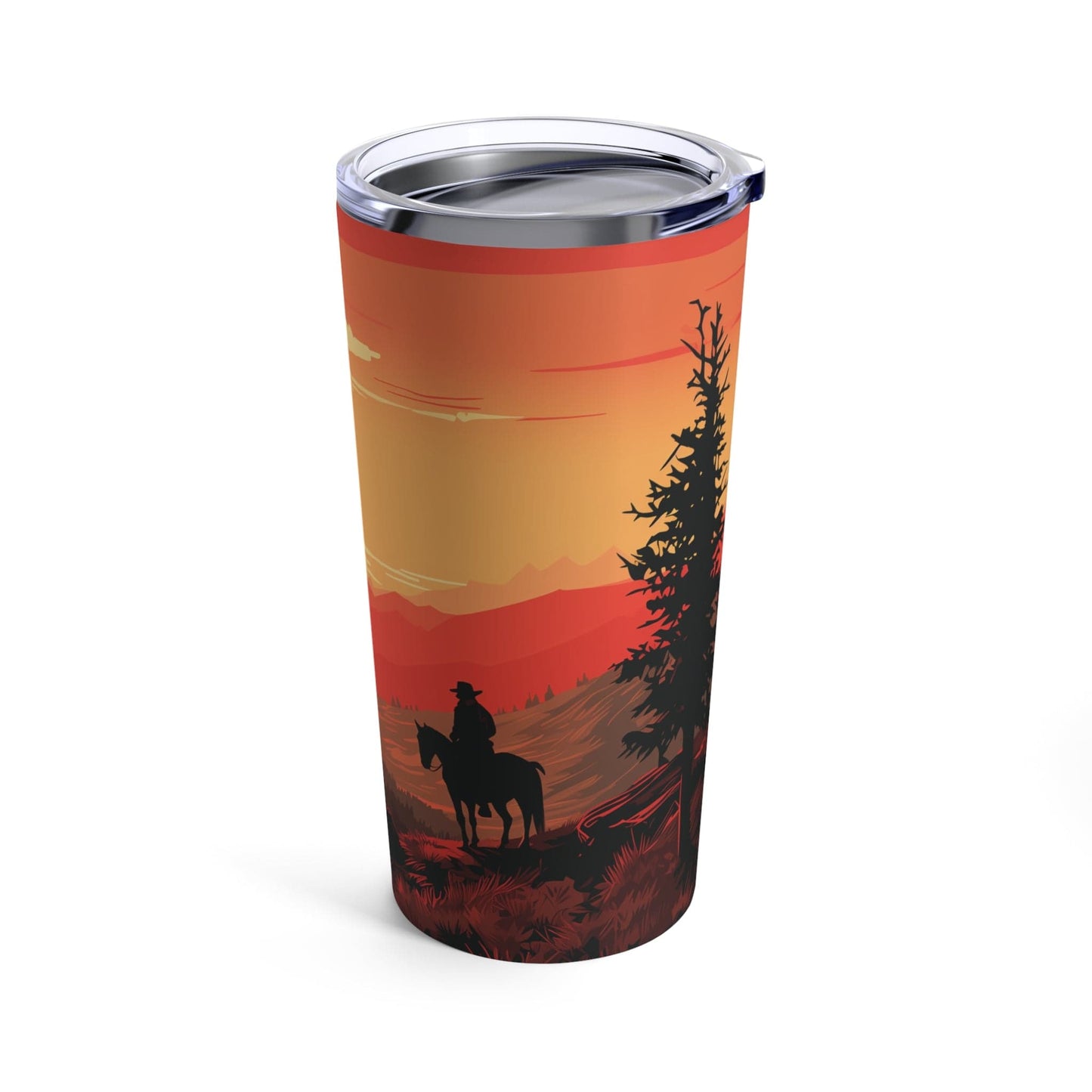 The Lone Ranger Tumbler 20oz