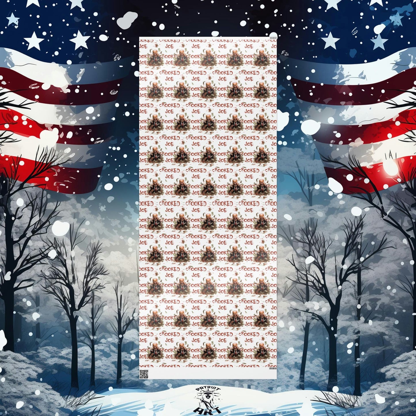 Crooked Joe Wrapping Paper