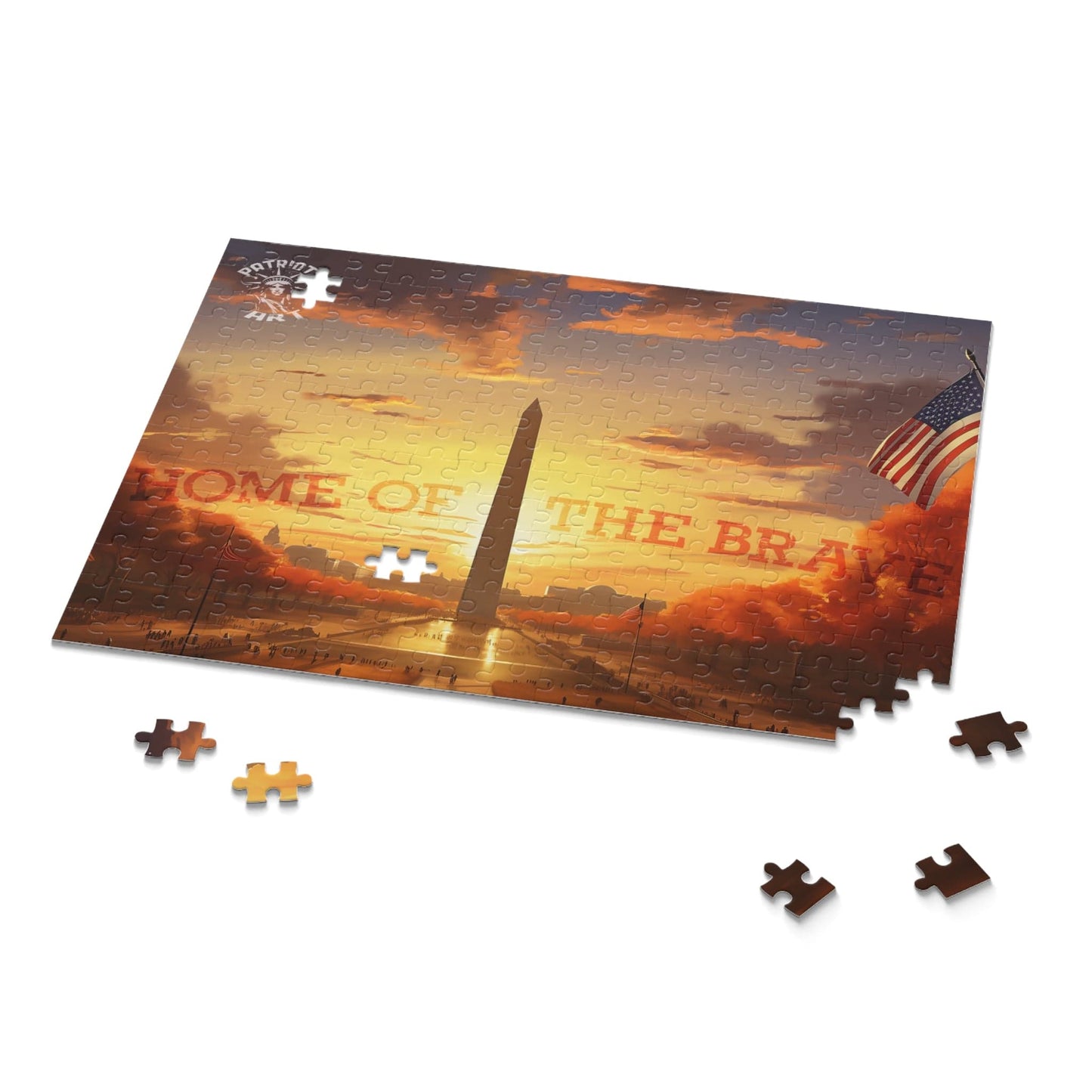 Home of the Brave Puzzle (120, 252, 500-Piece)