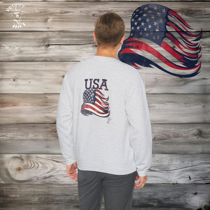 Faith Family and Freedom Crewneck Sweatshirt