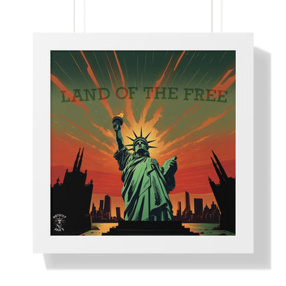 Land of the Free Framed Poster