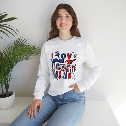 I Love My Conservative Husband Sweatshirt