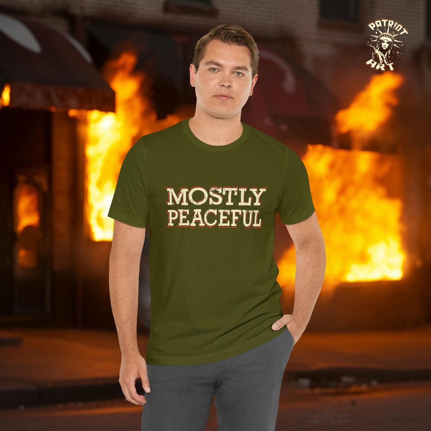 The Mostly Peaceful T-Shirt