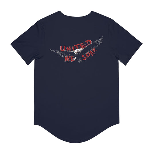 United We Soar Jersey Curved Hem Tee