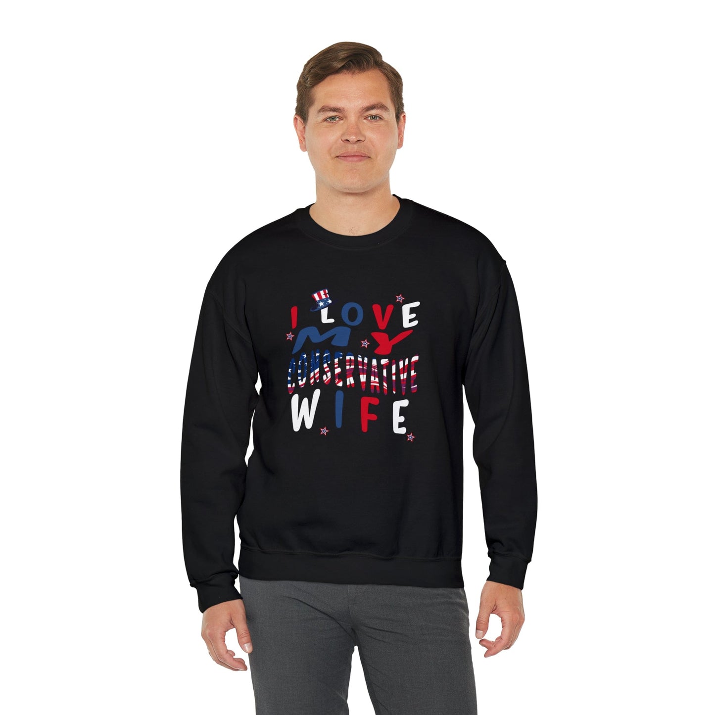 I Love My Conservative Wife Sweatshirt