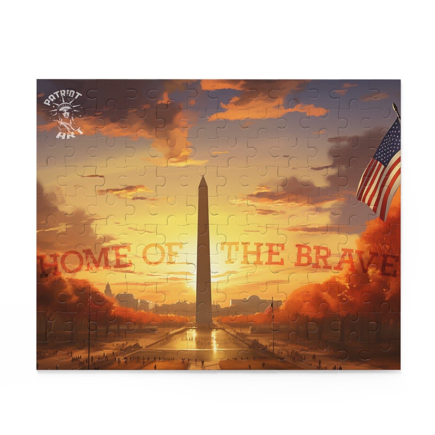 Home of the Brave Puzzle (120, 252, 500-Piece)