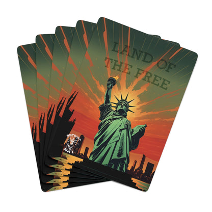 Land of the Free Playing Cards