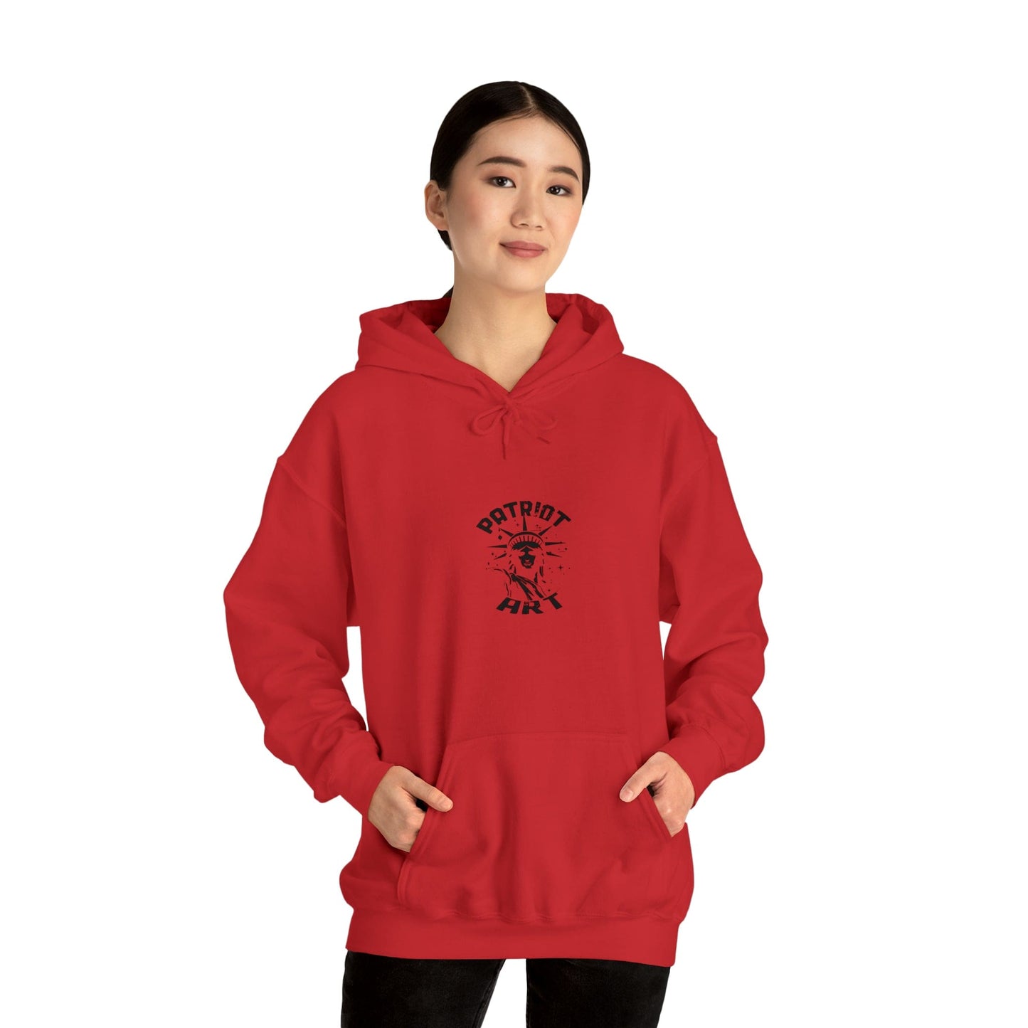 Patriot Art Black Logo Hoodie