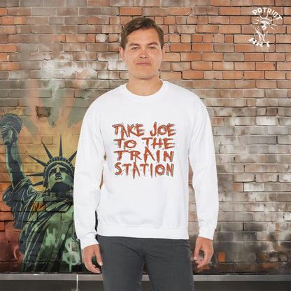 Trump Takes Joe to the "Train Station" Sweatshirt