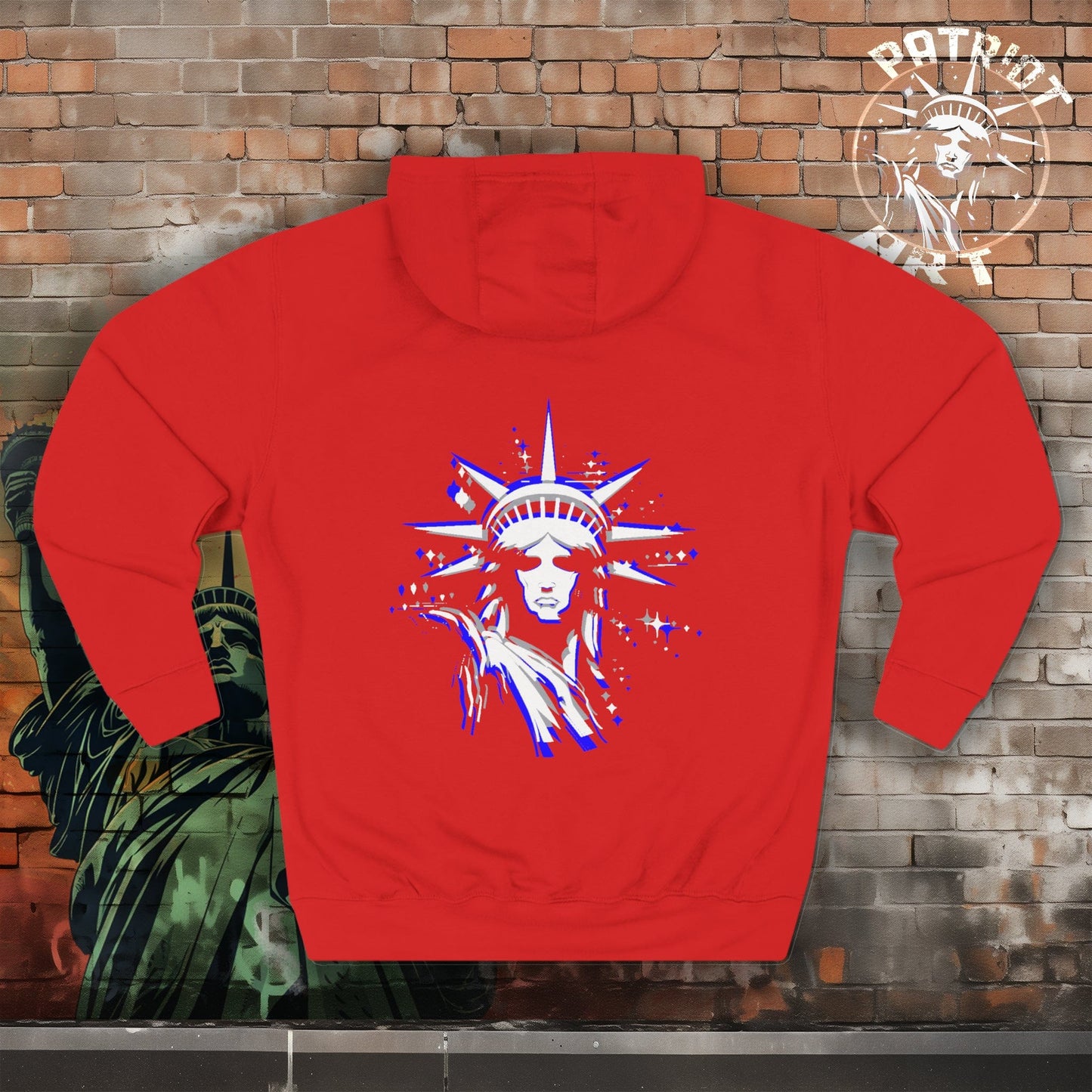 Lady Liberty Hoodie USA Colors LIMITED EDITION