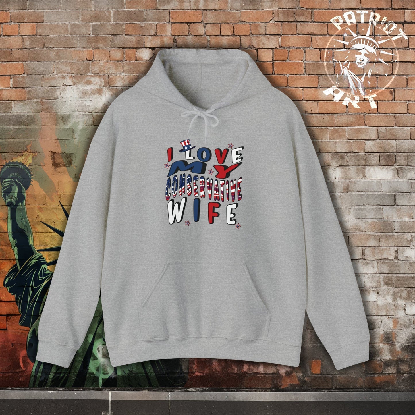 I Love My Conservative Wife Hoodie