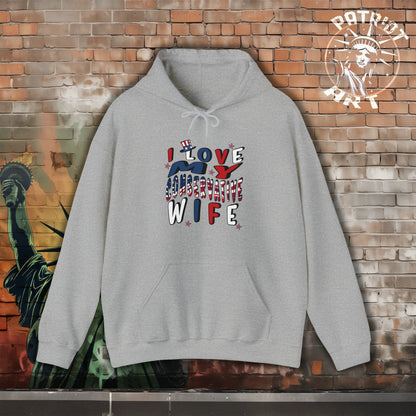 I Love My Conservative Wife Hoodie