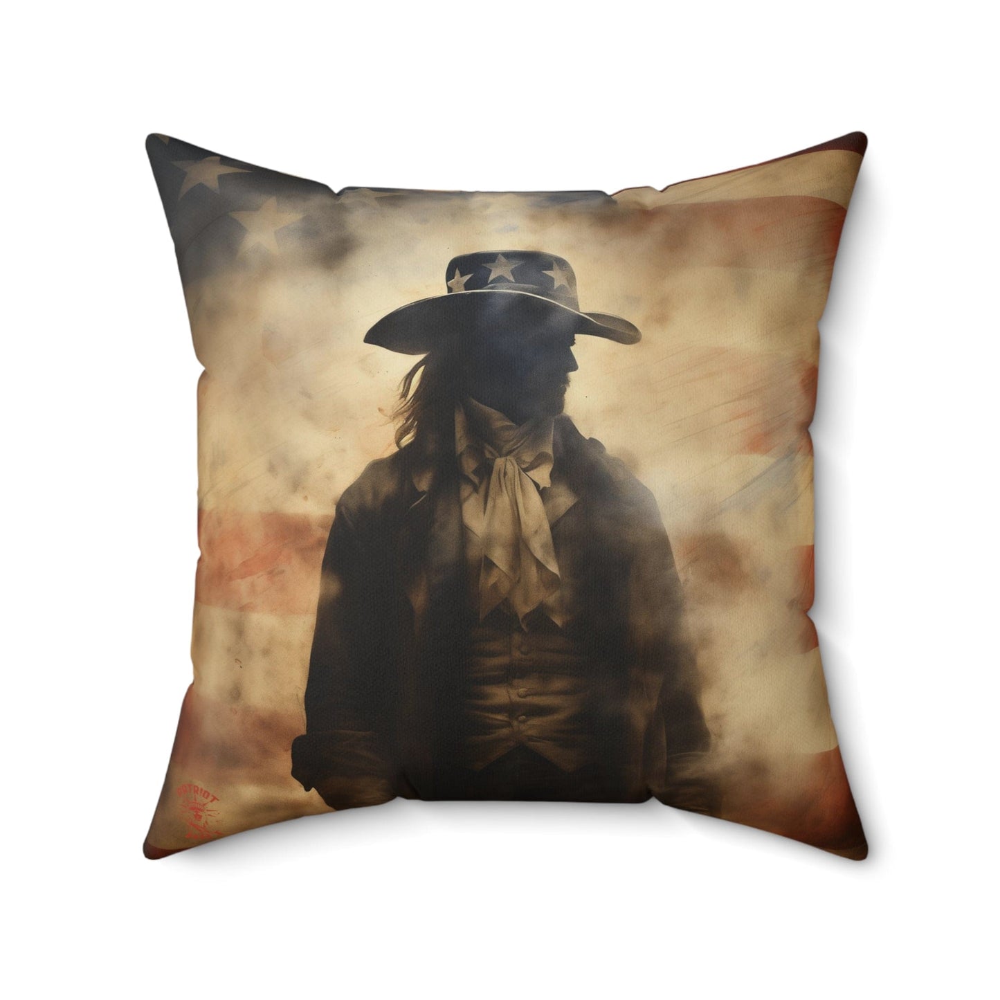 Echoes of Freedom - Spun Polyester Square Pillow