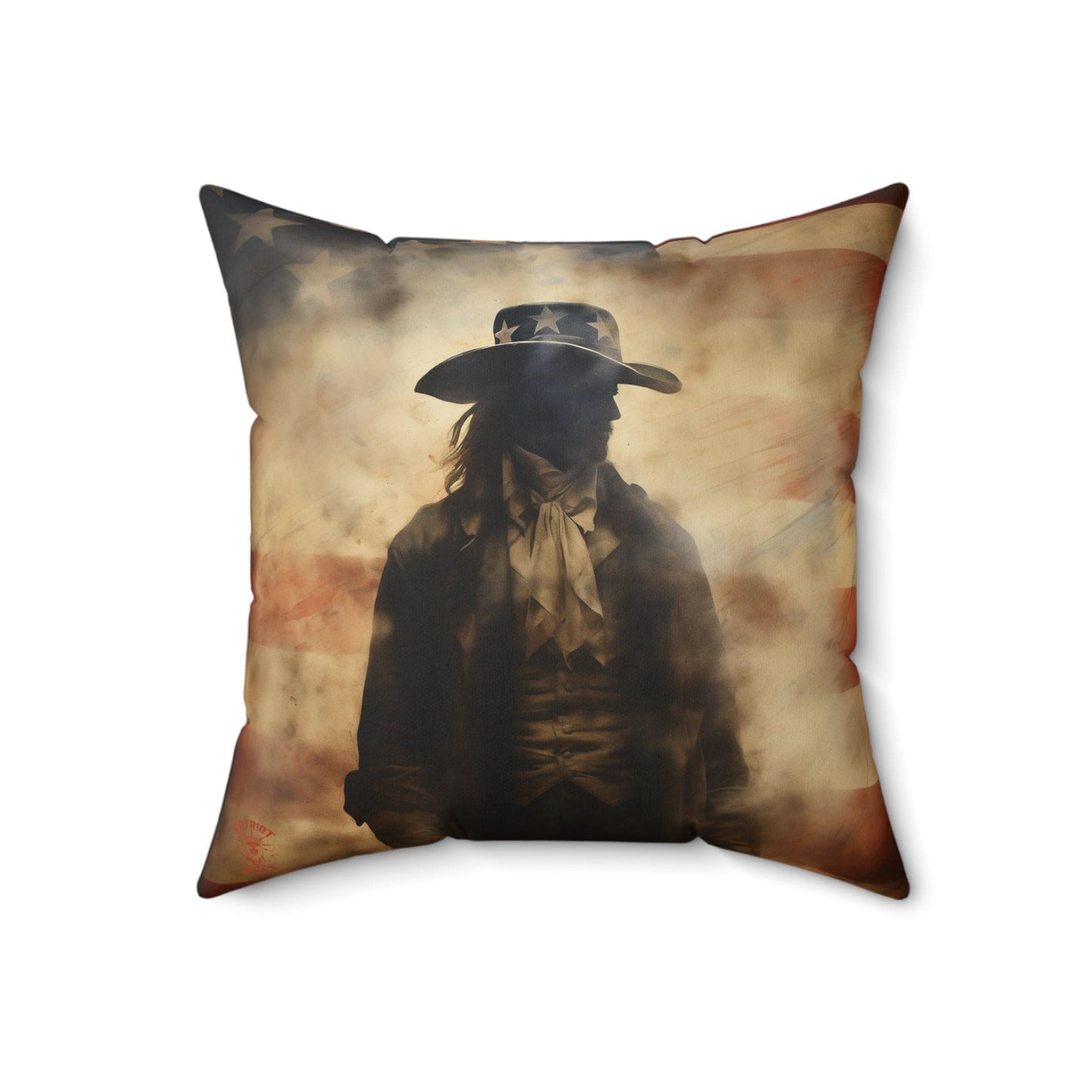 Echoes of Freedom - Spun Polyester Square Pillow