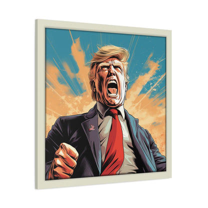 Trump Unleashed Matte Canvas, Stretched, 1.25"