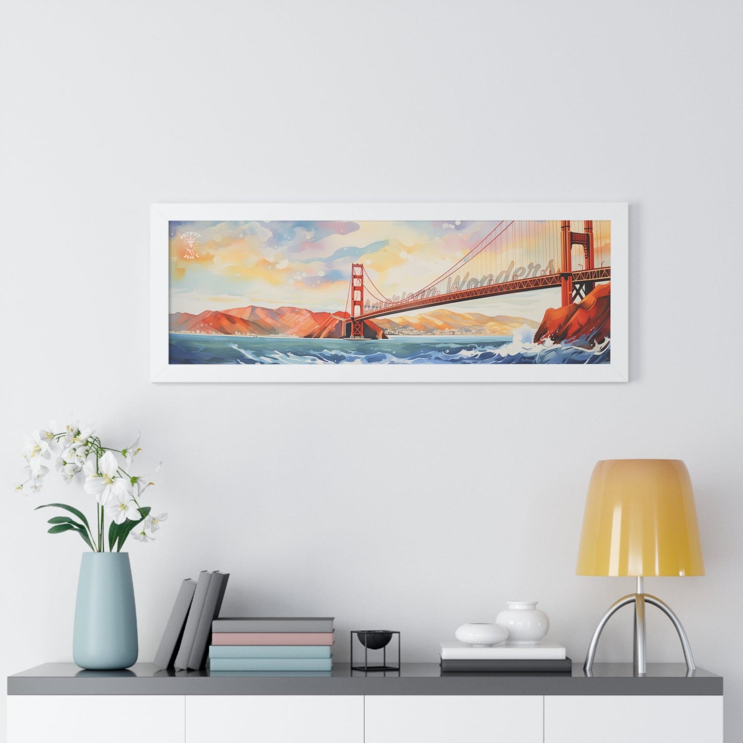 Golden Gate Bridge Framed Poster