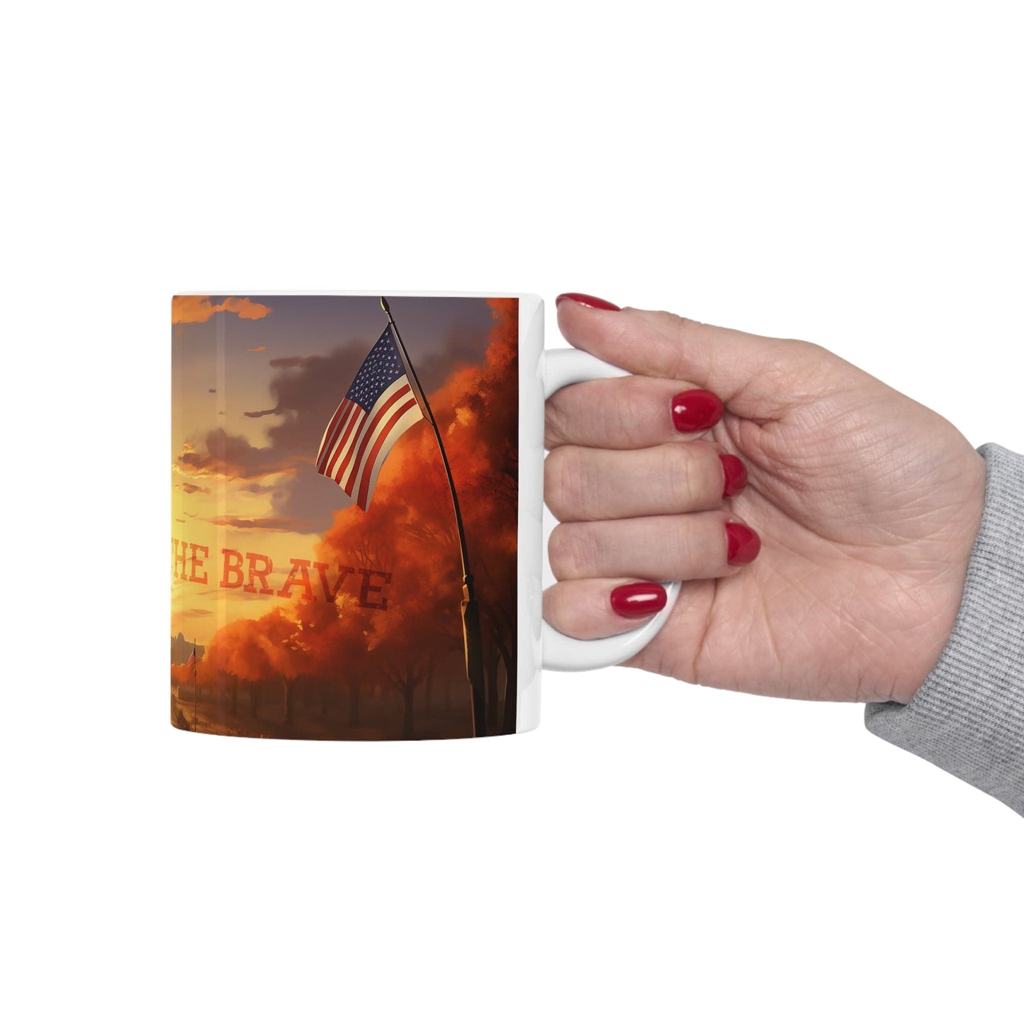 Home of the Brave 11oz Coffee Mug