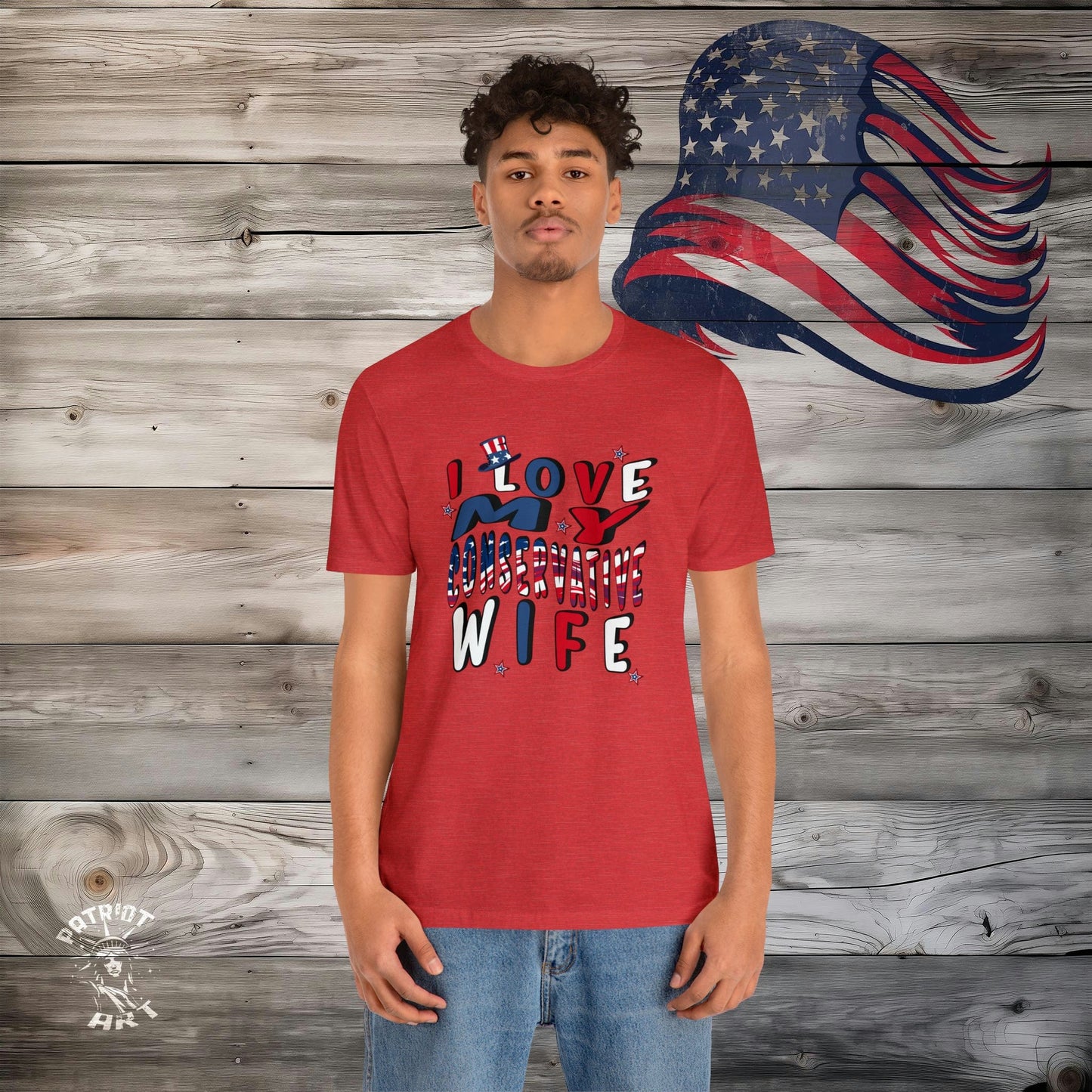 I Love My Conservative Wife T-Shirt