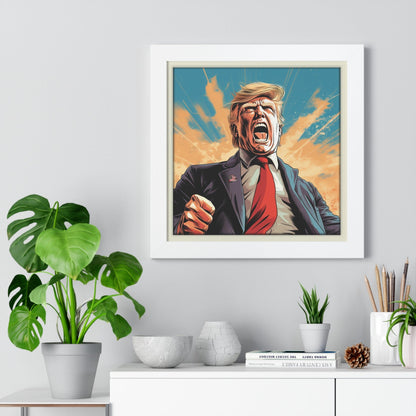 Trump Unleashed Framed Horizontal Poster