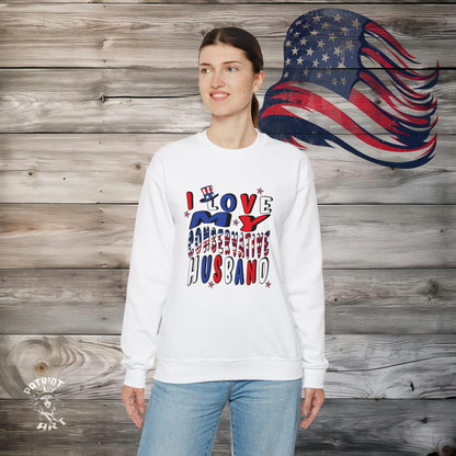 I Love My Conservative Husband Sweatshirt