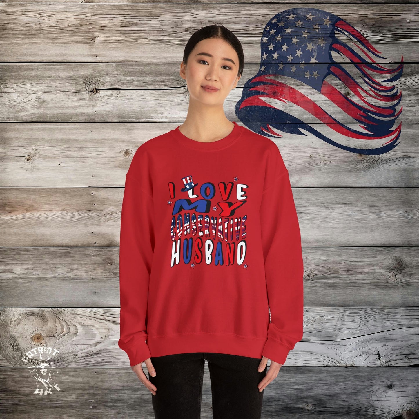 I Love My Conservative Husband Sweatshirt