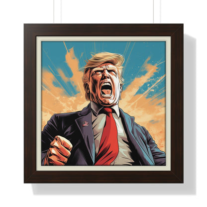 Trump Unleashed Framed Horizontal Poster