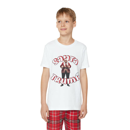 Santa Trump Youth Short Sleeve PJ Set