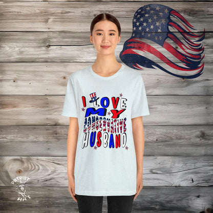 I Love My Conservative Husband T-Shirt