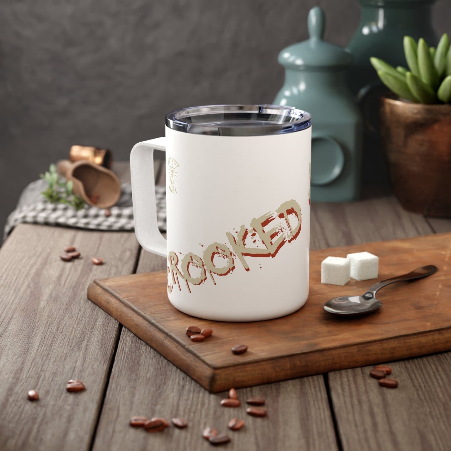 Crooked Joe 10oz Insulated Coffee Mug