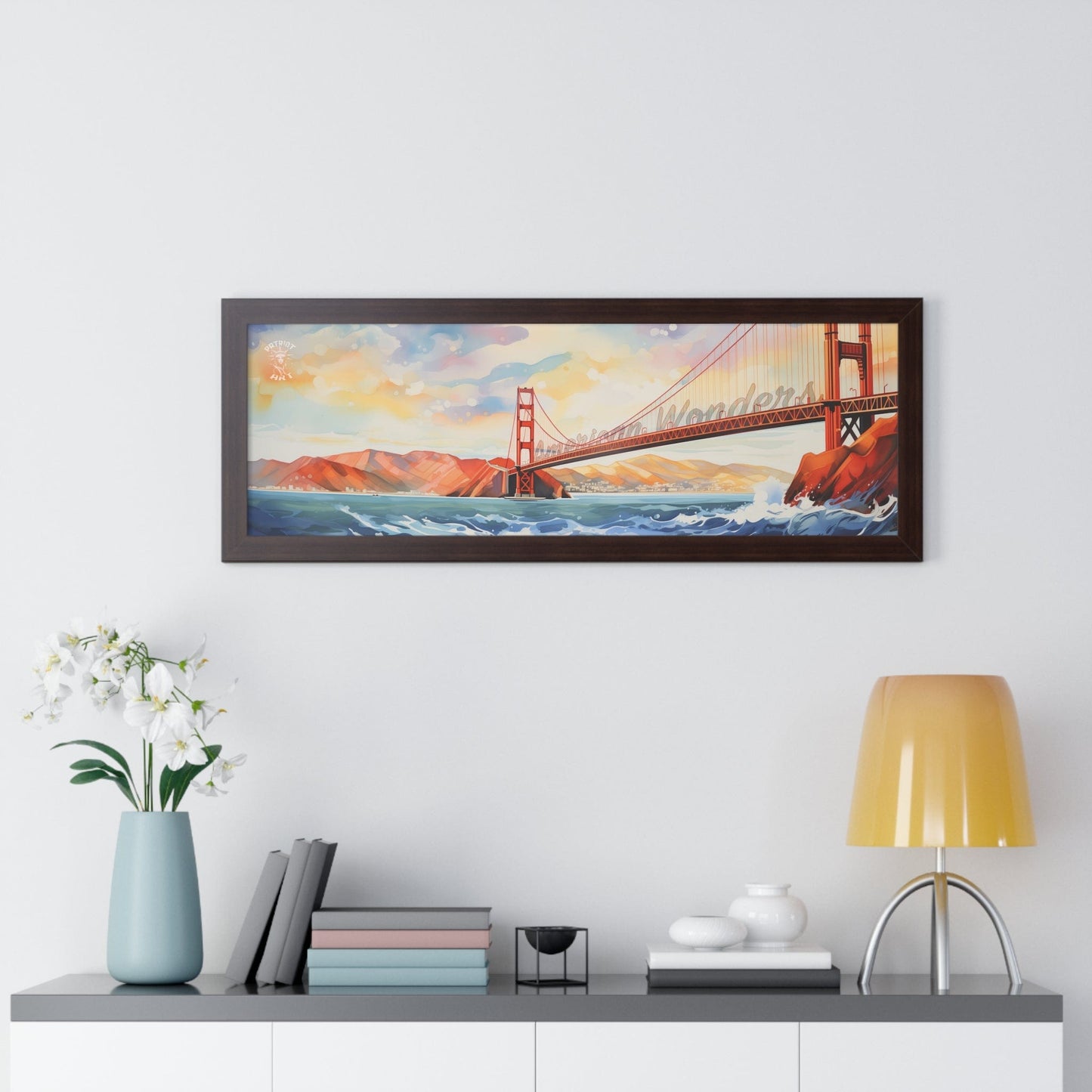 Golden Gate Bridge Framed Poster