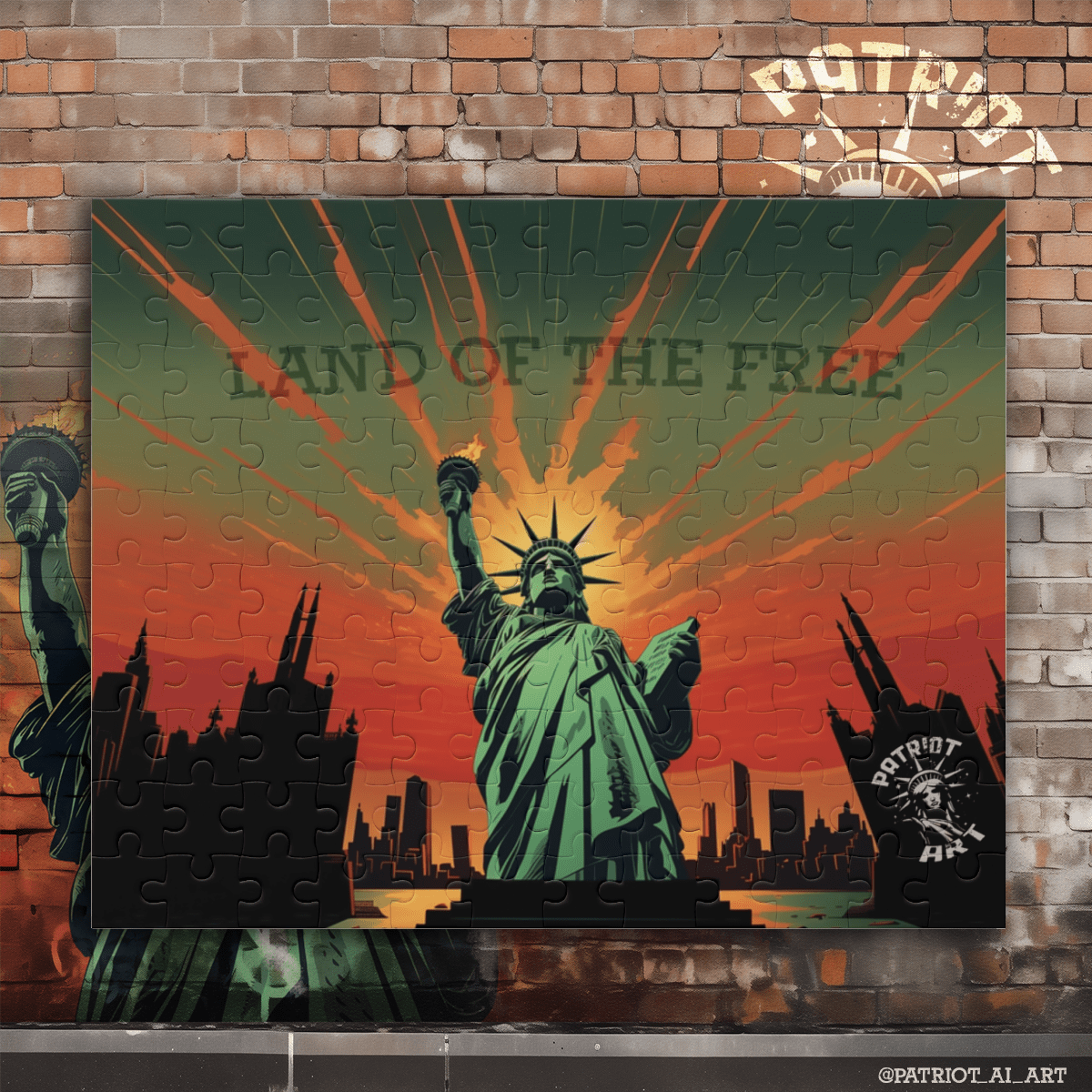 Land of the Free Puzzle (120, 252, 500-Piece)