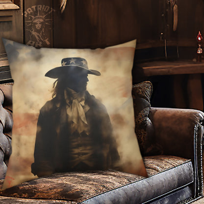 Echoes of Freedom - Spun Polyester Square Pillow