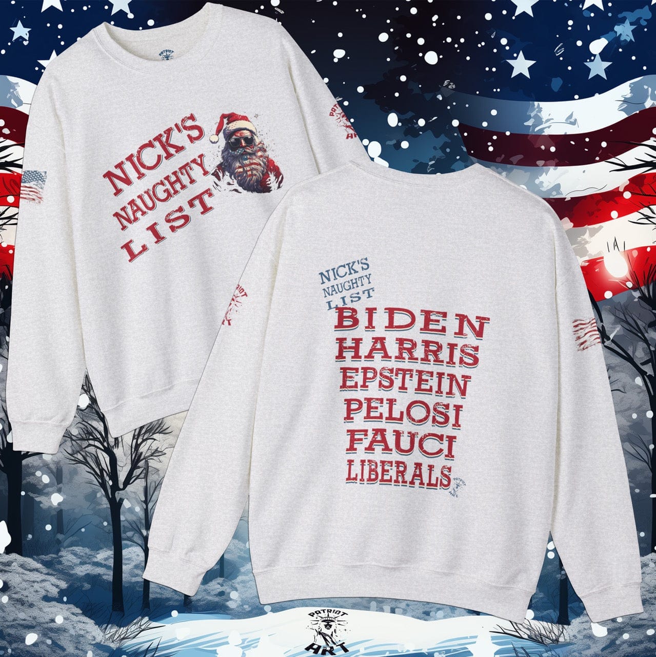 Nick's Naughty List Crewneck Sweatshirt