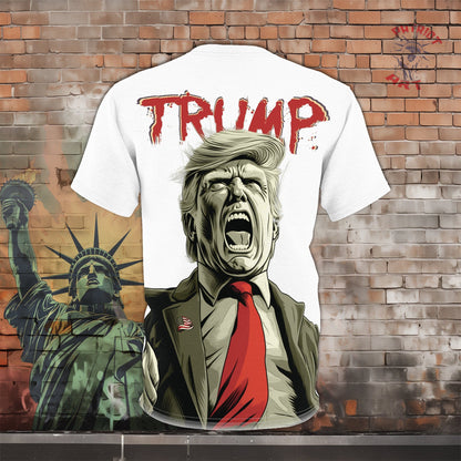 Trump 2024 Unleashed Monochrome T-Shirt - LIMITED EDITION