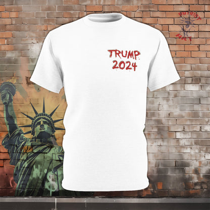 Trump 2024 Unleashed Monochrome T-Shirt - LIMITED EDITION