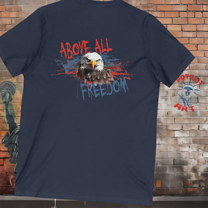 Freedom Above All V-Neck